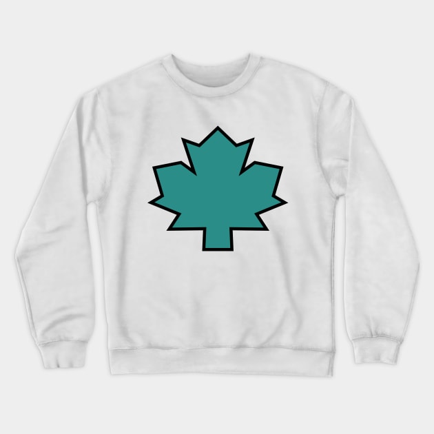 Owen's Maple Leaf - Total Drama Island Crewneck Sweatshirt by thespookyfog